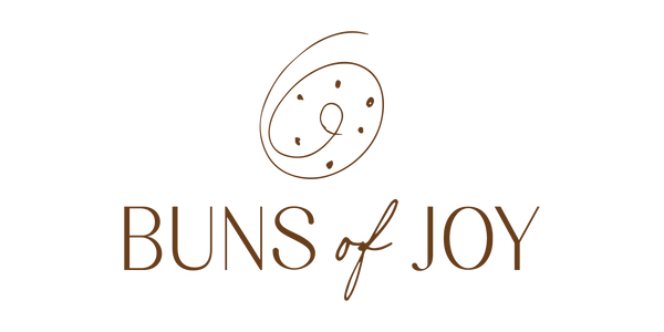 Buns of Joy Logo in dark cinnamon